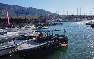 Discovering Denia by boat from the sea