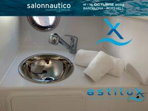 at the barcelona boat show astilux 900 sd